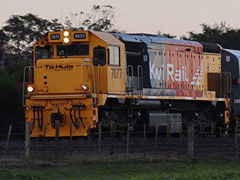 DFB 7077 with Te Huia logo