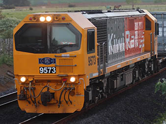 DL 9573 in KiwiRail livery