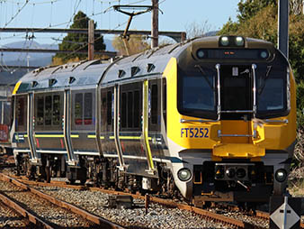 FT 5252 in Metlink livery