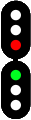 Red over Green
